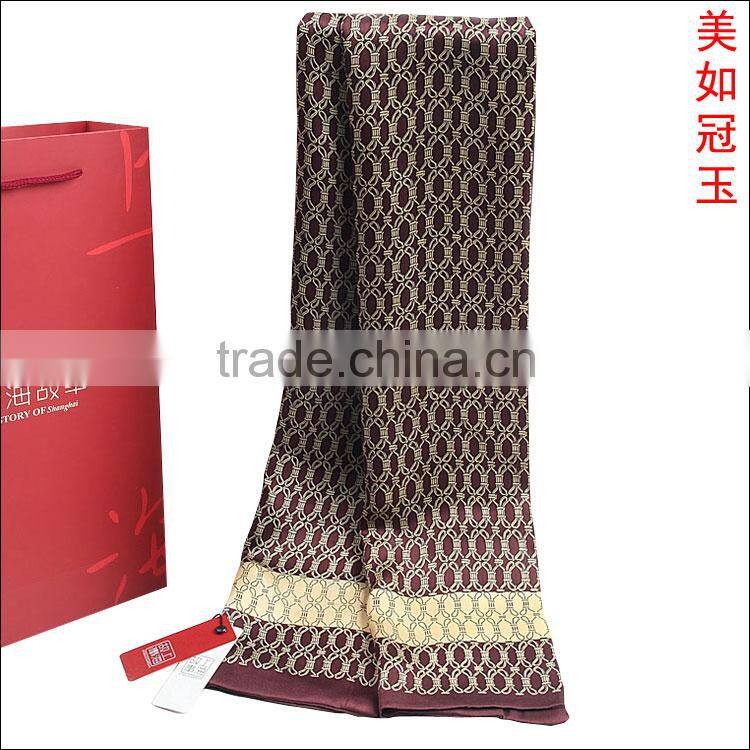 2015 New indian silk scarf men