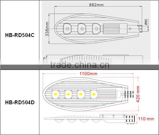 50w 100w 150W 200w LED Street Light, IP67 5 years warranty LED Street Light