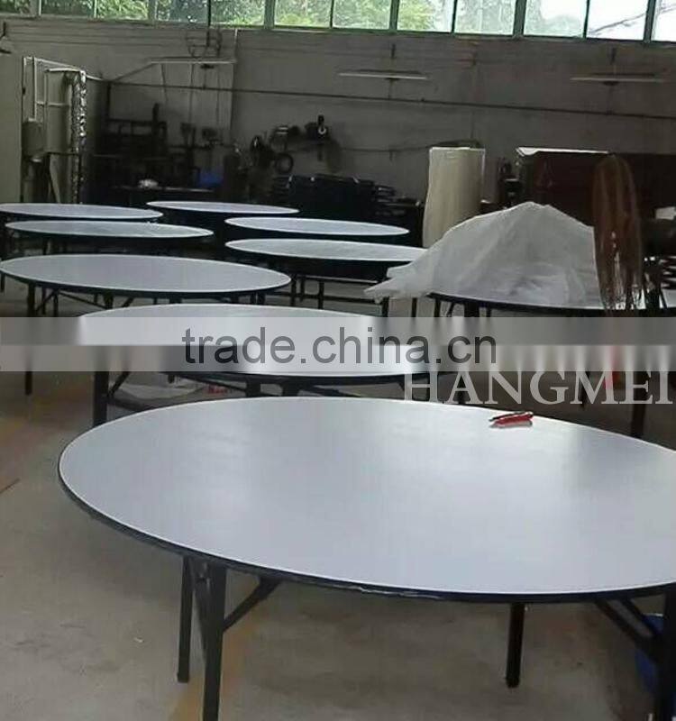 plywood PVC edge rectangular for dining in restaurant or hotel