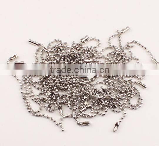 ball chain extension chain iron material nickel plated accessories