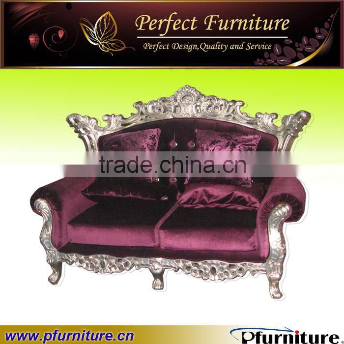 2013 neoclassical purple sofa chesterfield PFS3888B