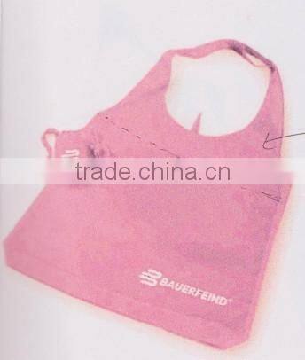 Promotional foldable nylon grocery bag