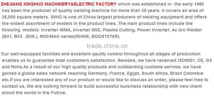 SIHIO RED BLACK TUV butt fusion MMA welding machine