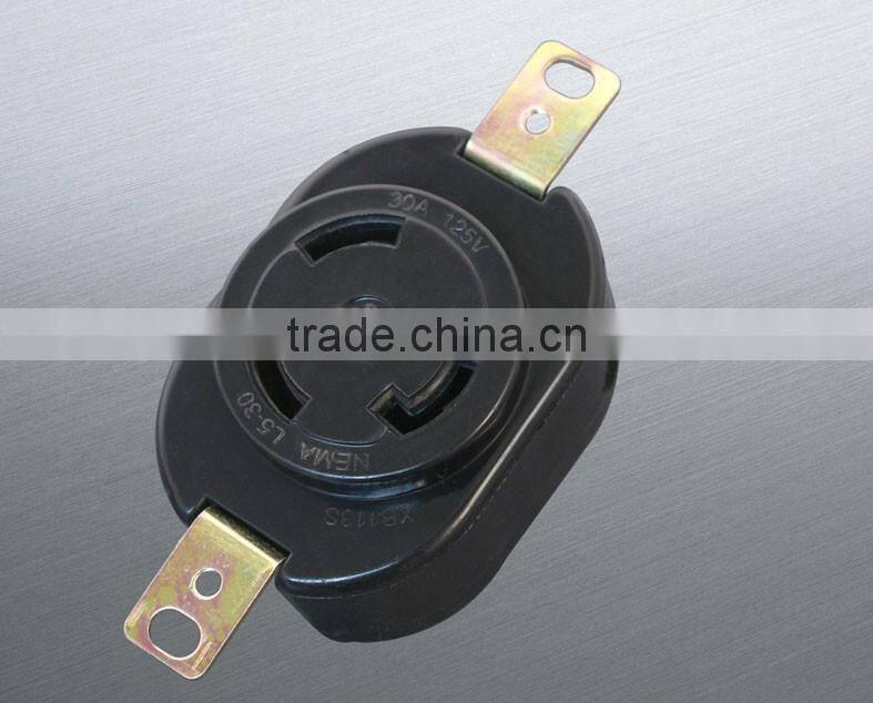 Cheapest 1USD NEMA locking plug UL approvasl L5-30R Receptacle
