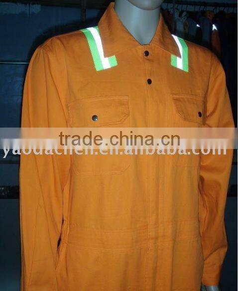 reflective coverall for mining