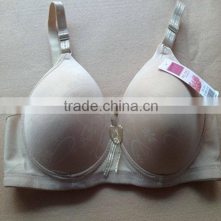 0.89USD 36-42C Cup High Quality Adjustable Fashional Ladies Sexy Bra Without Rim Inside, Fat Women Push Up Sexy Bra(gdwx201)