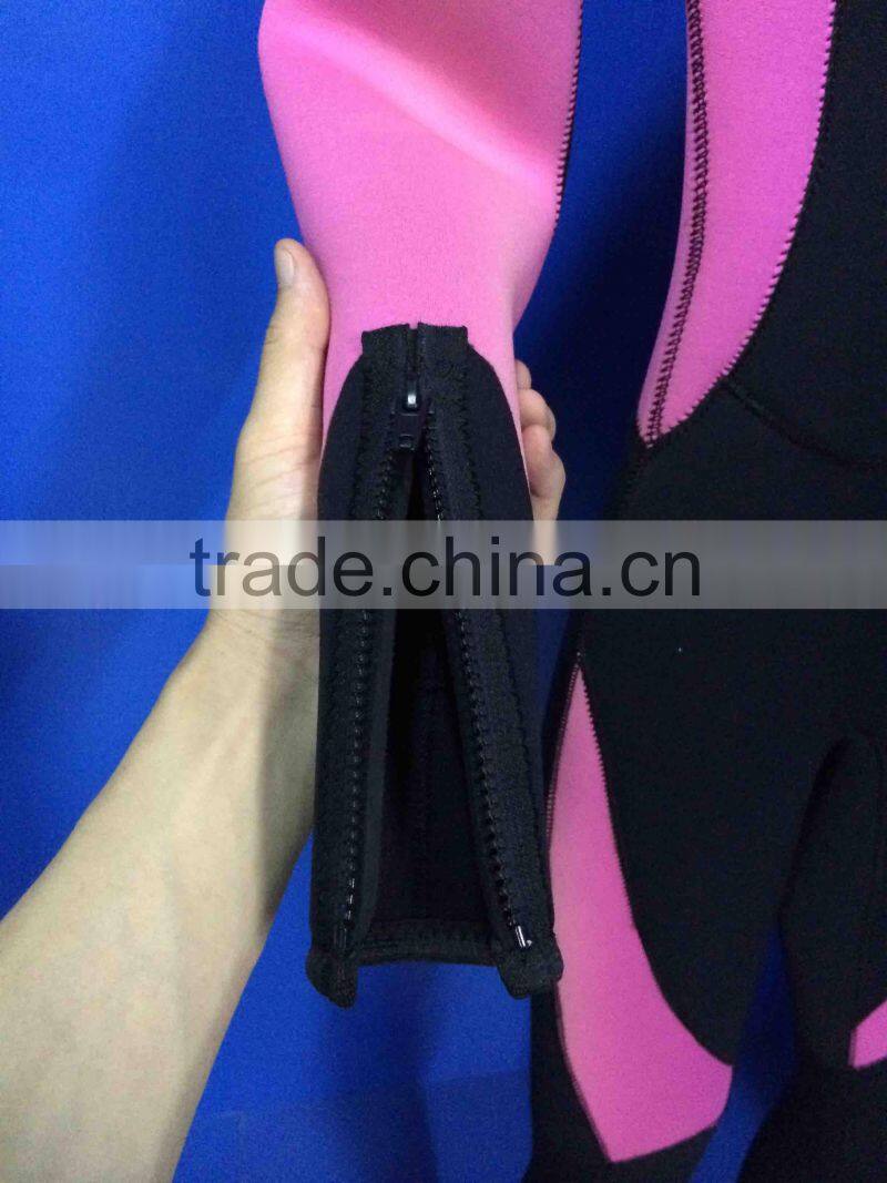 Women diving surfing wetsuit customization for lady