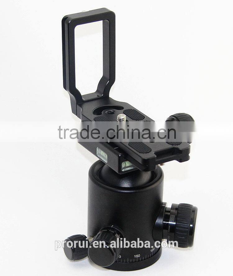 2016 Alibaba recommend Quick Release L Bracket Of Tripod For Camera ball bearing plate
