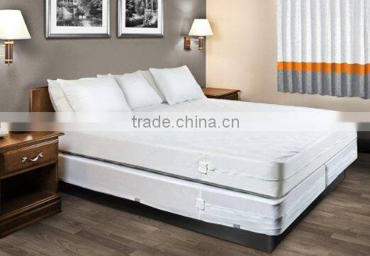 Waterproof Bed Bug proof Zippered Mattress Protector Encasement With Knitted Fabric