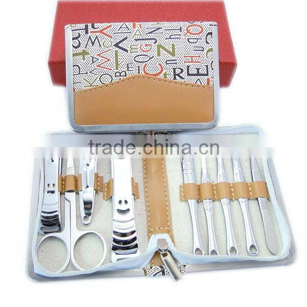 Professional Colorful Bag Girls Manicure Kit
