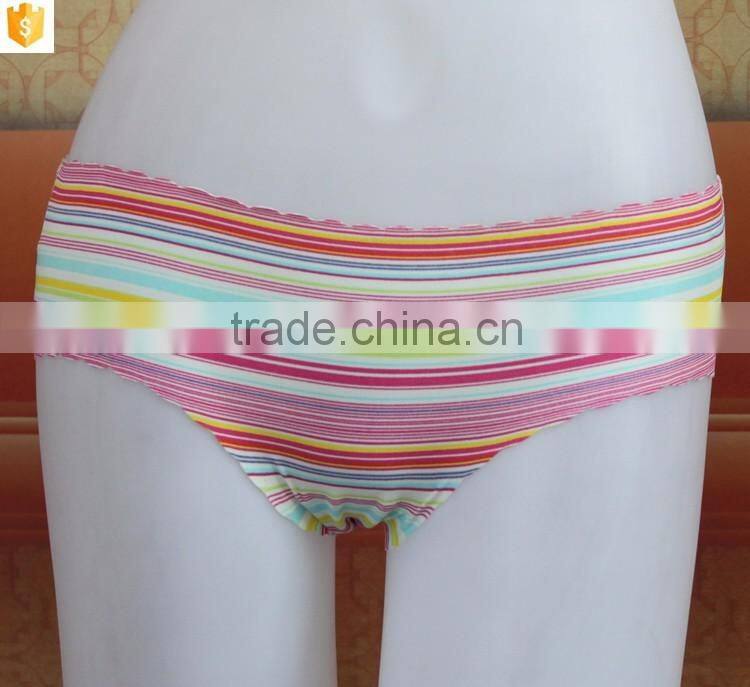 Women Underwear, Sexy Laser Cut Panty, Rainbow Underwear