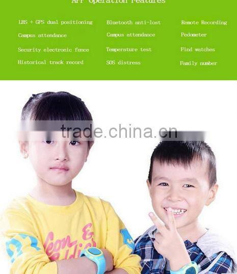 Mini gps tracker kids with small exterior and SOS function