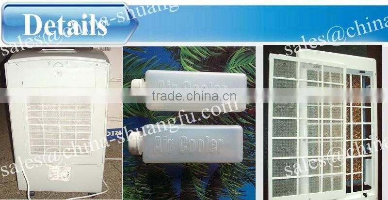 Fresh air cooling room evaporative humidifier for cooling air