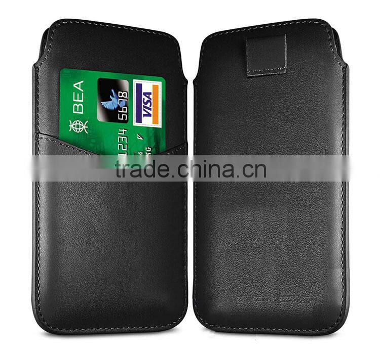 Leather Pouch For Alcatel one touch pop c7