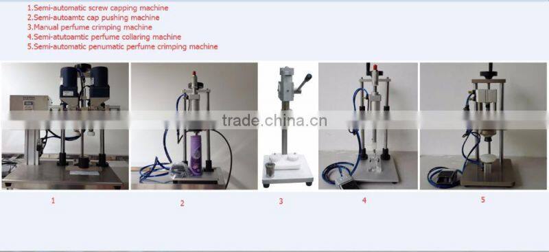 Filling Machine Type and New Condition perfume filling machine/4 heads smalll perfume bottle filling machine