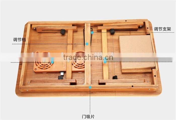 New style bamboo,laptop, table on bed laptop wooden bed table