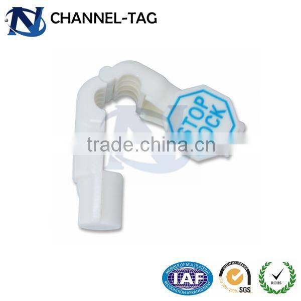 Economy EAS hook display tag wall hook tag slat wall hook lock