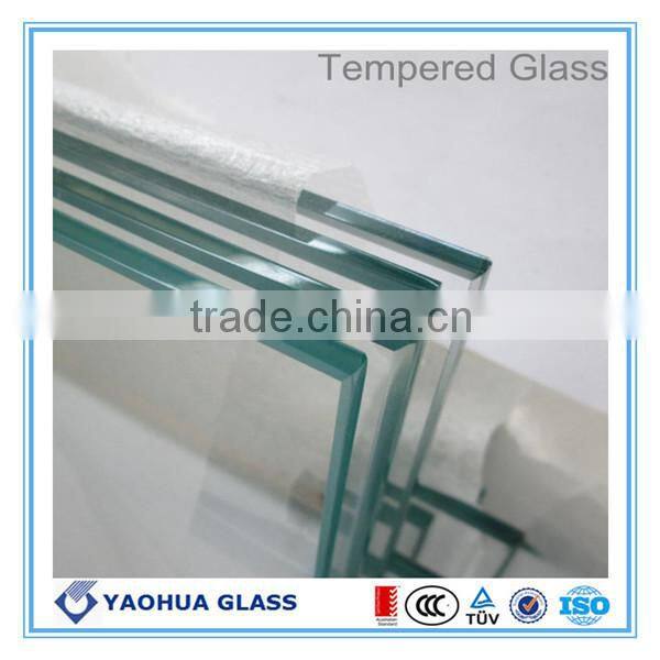 3-19mm for shower doors for window toughened glass
