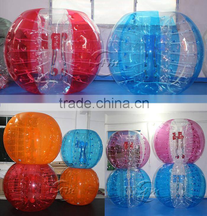 Best selling funny inflatable bubble soccer,bubble football equipment