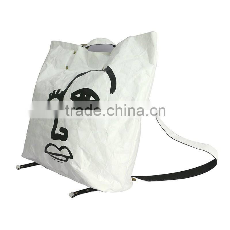 Promotionsl Durable waterproof custom Logo cartoo Printing Tyvek Paper Bag