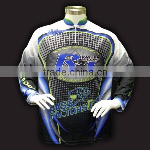 Mens fishing shirt tournament fishing jerseys blank fishing jersey