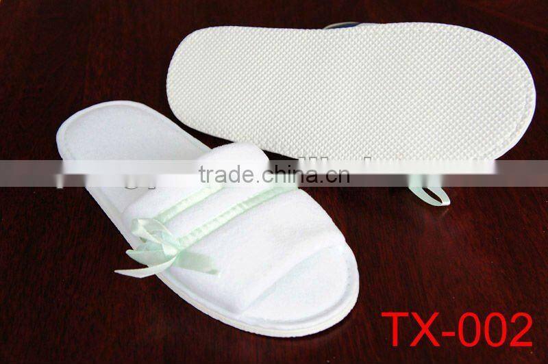 light green Bowknot Hotel Slipper/Slim slipper/Hotel/Spa
