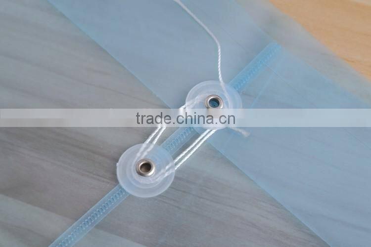 Clear Bag A4 PP Envelope Plastic Transparent Document Bag