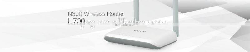 2016 New : U700 300Mbps WiFi Router With 2 root 5dbi Antennas Router