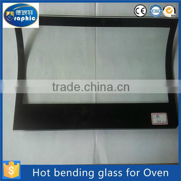 High temperature resistant cooktop replacement cooker glass for oven