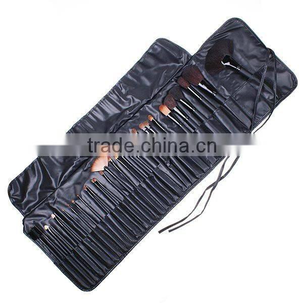 New 32 pcs goat hair cosmetic brush professional private label makeup brush set