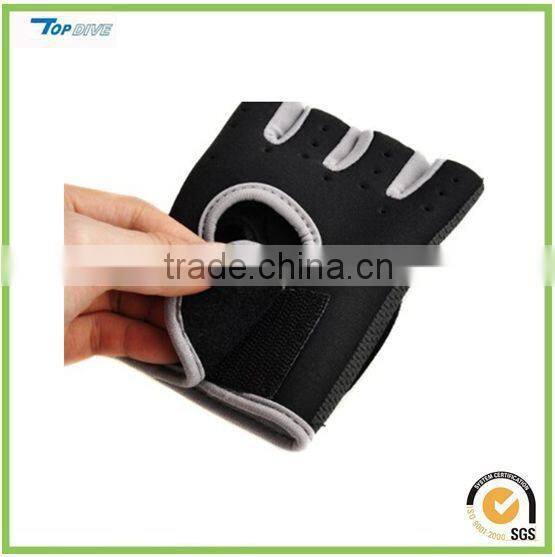Neoprene Hot GYM Weightlifting Exercise Half Finger Sport gloves