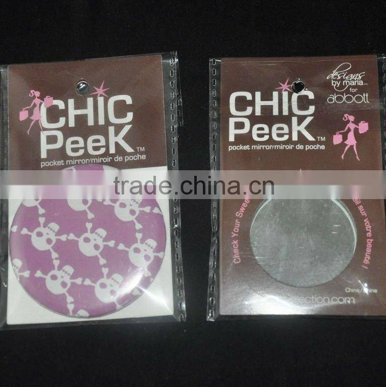 New design OEM With customer LOGO make up mirror