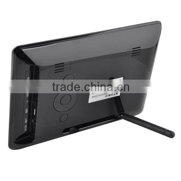 Customized 19'' video blue film digital picture frame hd photo video