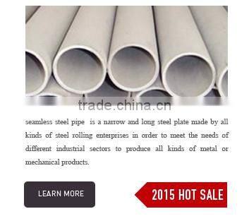 Galvanized ERW black round steel pipe