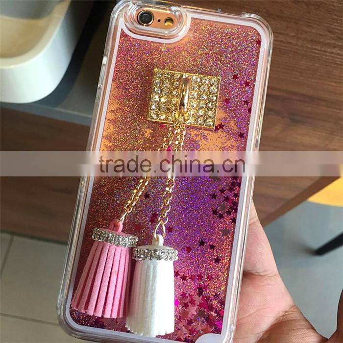 Moving Liquid Shell Back Cover Protector Case For iPhone 6 6S