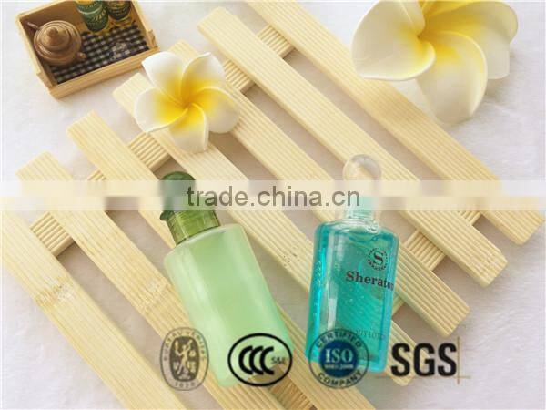 Wholesale hotel shampoo bottle with crystal ball cap 30ml-35ml
