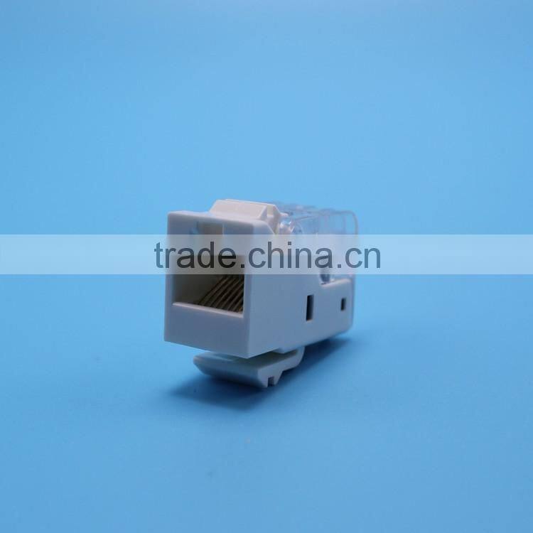 Toolless Cat5e RJ45 Keystone Jack