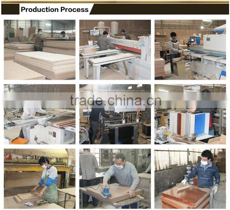 with Aluminum Base Triangular Wood Veneer Meeting Table