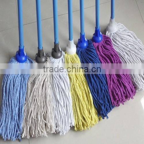 Plastic Socket Cotton Head Floor Cleaning Mop