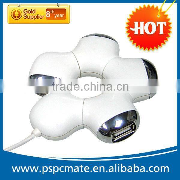 4 Ports USB HUB in flower shape