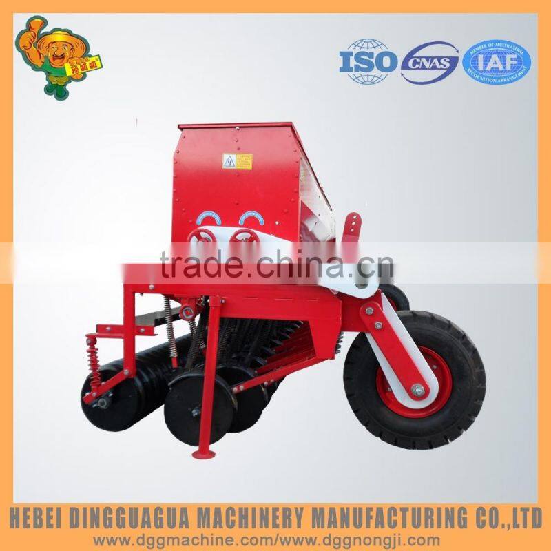 Farm double disc seeder rice seed planter for tractor