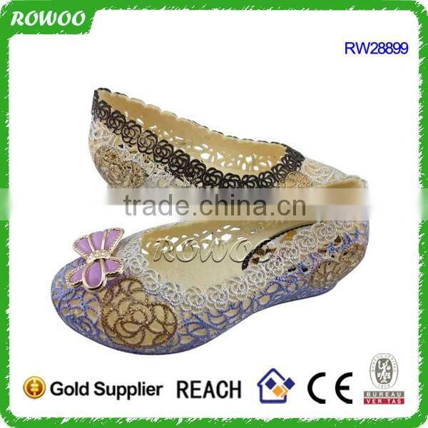 Hollow lady PVC PCU Sandal Shoes