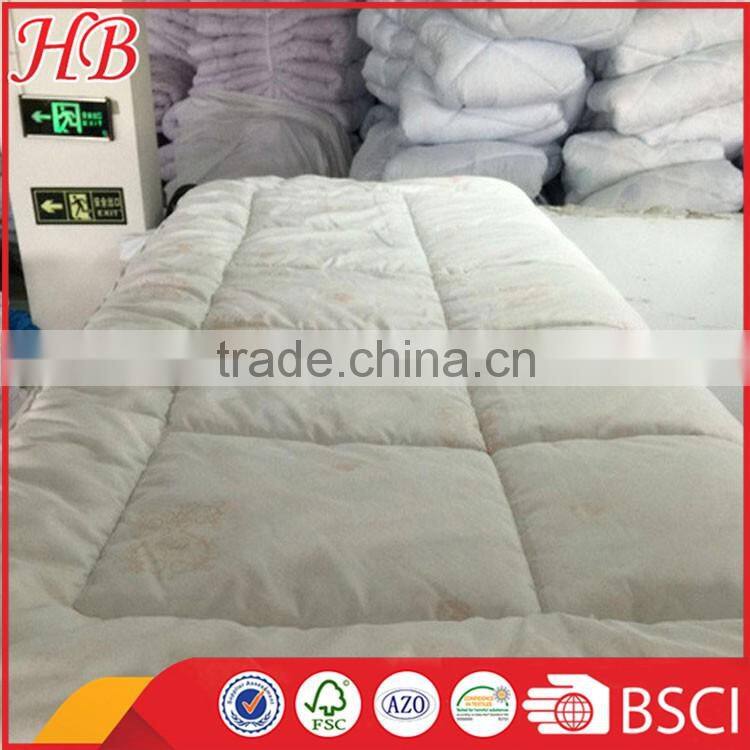 2016 Fashion Design ,100% polyester Full Size High Quality service, Low MOQ Different Style plain stitching quilt