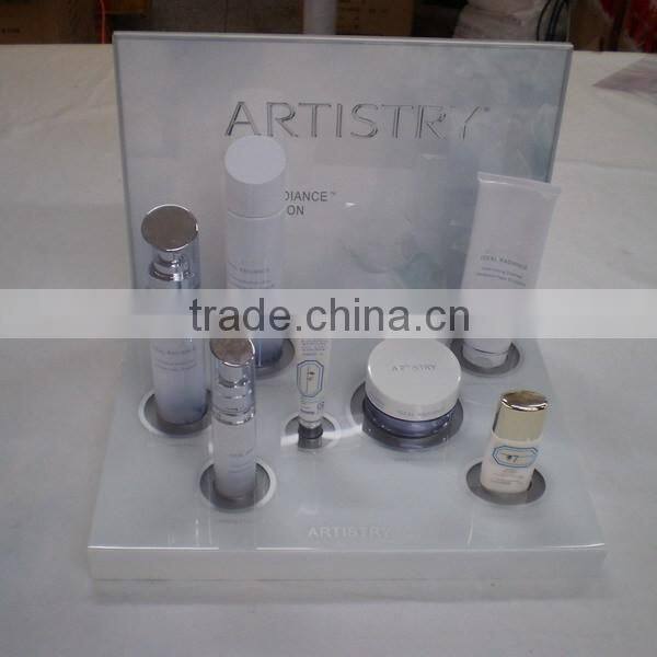 cheap price acrylic makeup case cosmetic showcase makeup display