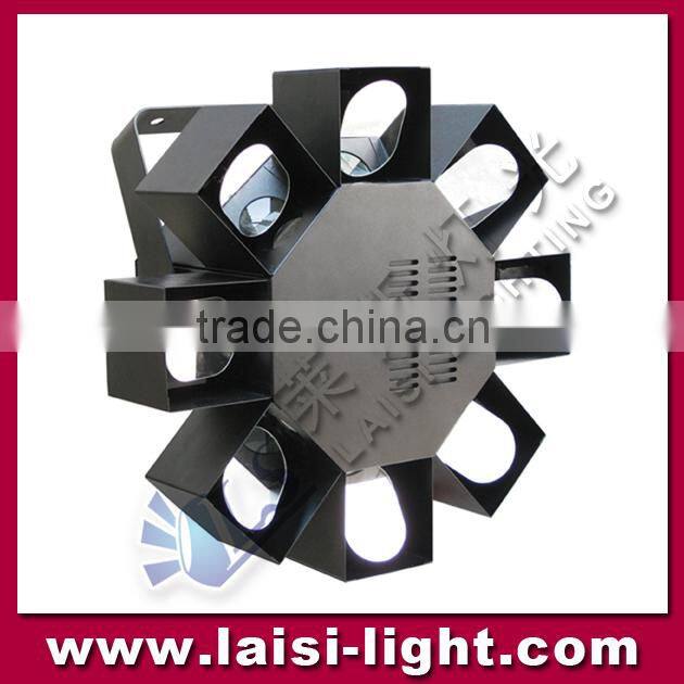 4x3W tricolor LED dynamic beam lights led effect light RGB light led