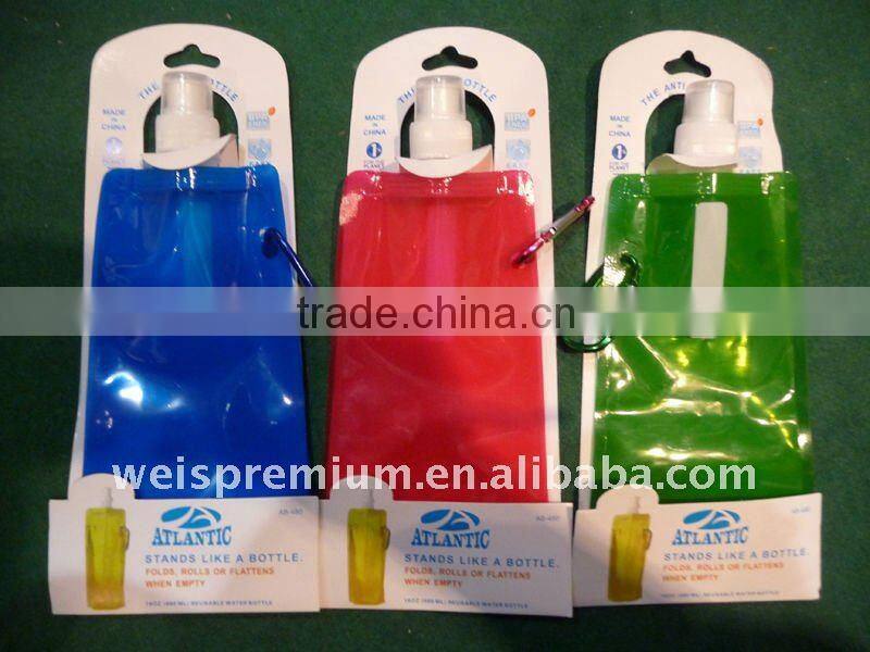 COLLAPSIBLE FOLDING WATER BOTTLE