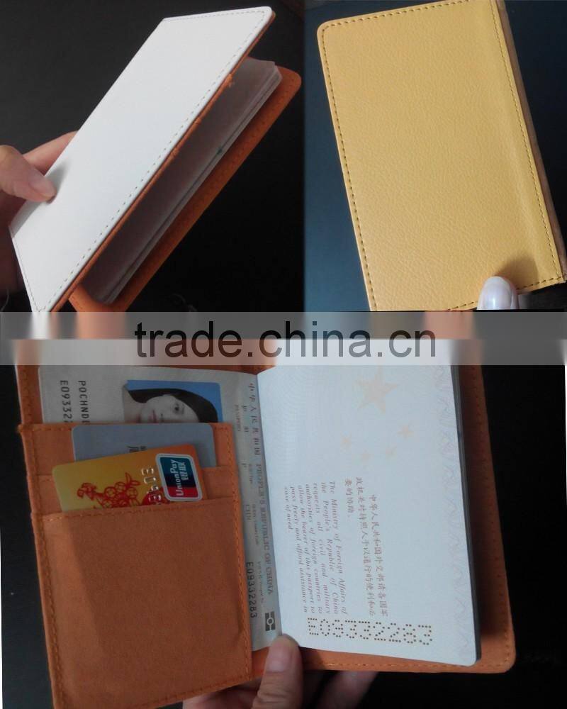 Leather Sublimation Business Card Holder ,leather blank case for printing