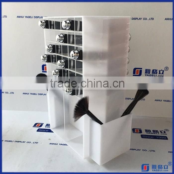 Acrylic Spinning lipstic organizer for sale/acrylic organizer