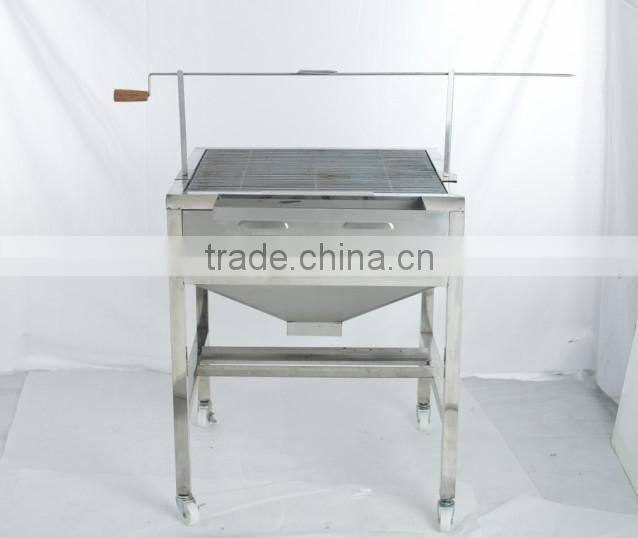 Garden barbecue grill/Rustproof stainless steel charcoal bbq grill