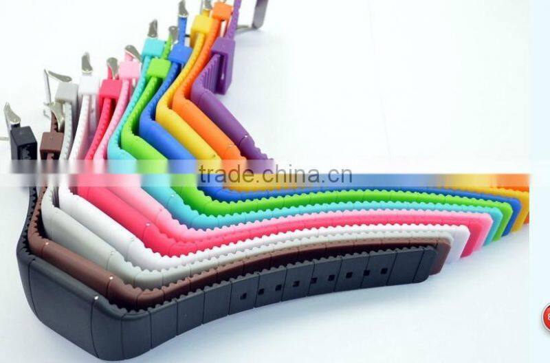 2015 new products silicone cheap led touch watch